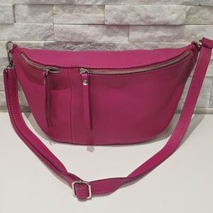 Hot Pink Women's Crossbody Bag